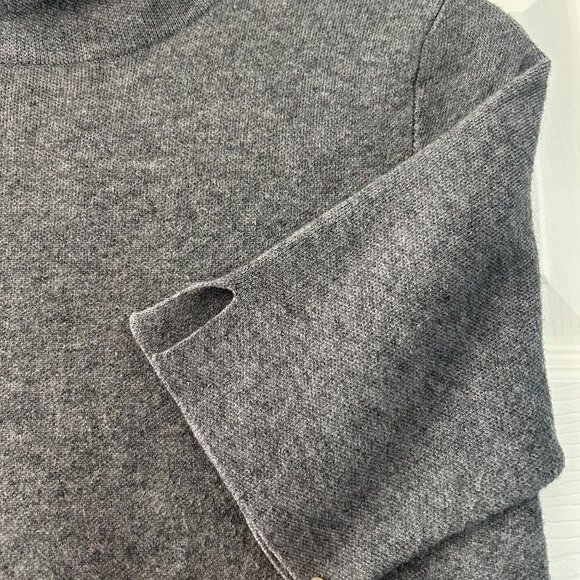 Zara Turtleneck Shortsleeve Knit Top - Picture 2 of 5
